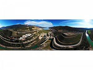 Se cierra la campaña de riegos en Bardenas...