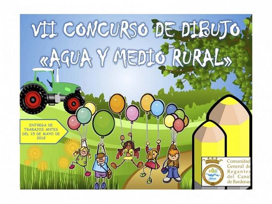 cartel 7 concurso de dibujo