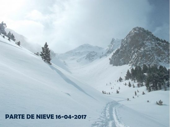 PARTE DE NIEVE 16-04-2017
